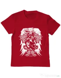 Tricou ADLER copil Ghost rider Rosu