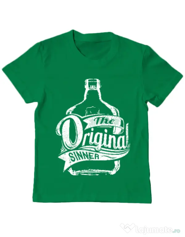 Tricou ADLER copil The original sinner Verde mediu