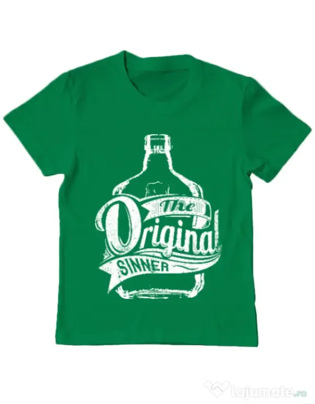 Tricou ADLER copil The original sinner Verde mediu