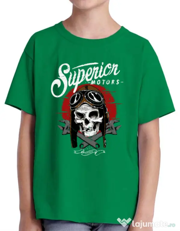 Tricou ADLER copil Superior Verde mediu