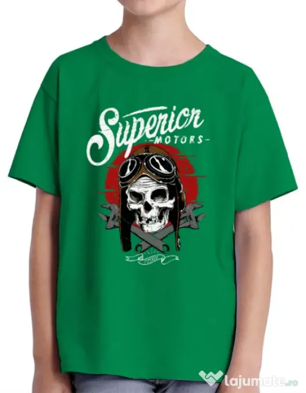 Tricou ADLER copil Superior Verde mediu