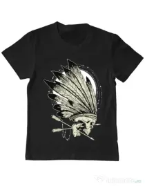 Tricou ADLER copil Conquerors Negru
