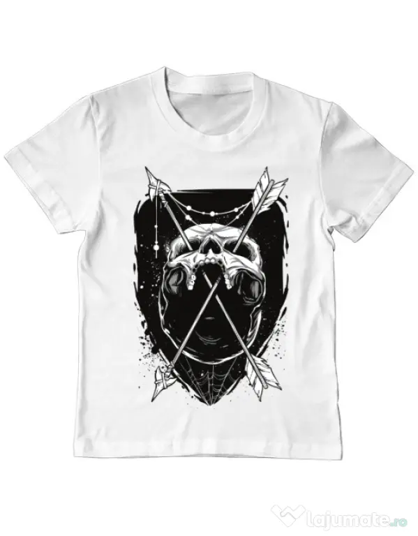 Tricou ADLER copil Arrows Alb