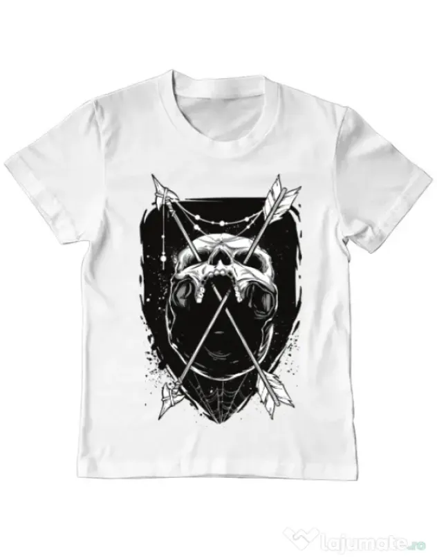 Tricou ADLER copil Arrows Alb
