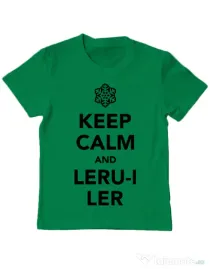 Tricou ADLER copil Ler Verde mediu