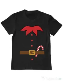 Tricou ADLER copil Elf Negru