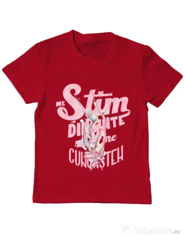 Tricou ADLER copil Ne stim I Rosu