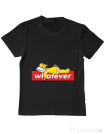 Tricou ADLER copil Whatever Negru