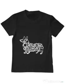 Tricou ADLER copil Every dog matters Negru