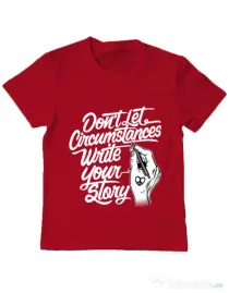 Tricou ADLER copil Your story Rosu