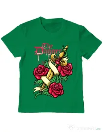 Tricou ADLER copil The dagger Verde mediu