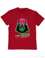 Tricou ADLER copil Join the father Rosu