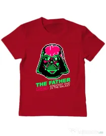 Tricou ADLER copil Join the father Rosu