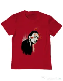 Tricou ADLER copil Lift that moustache Rosu