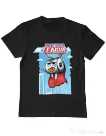 Tricou ADLER copil Cleaning league toilet paper Negru