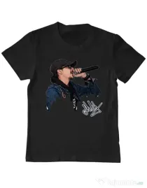 Tricou ADLER copil Adi Morosanu FAMILIA Negru