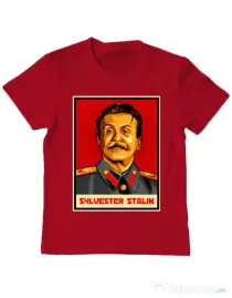Tricou ADLER copil Sylvester Stalin Rosu