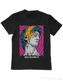 Tricou ADLER copil Hallucinate Negru