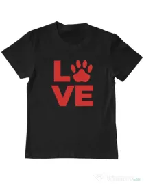 Tricou personalizat copil Love Kola Kariola Rosu Negru