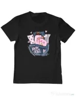 Tricou personalizat copil happy place Negru