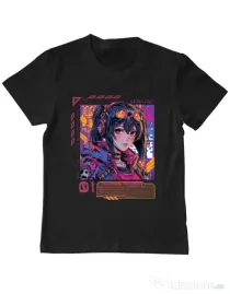 Tricou personalizat copil NEON DREAMS Negru