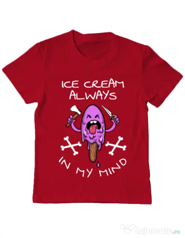 Tricou ADLER copil Always in my mind Rosu