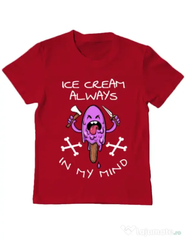 Tricou ADLER copil Always in my mind Rosu