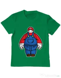 Tricou ADLER copil Baymario Verde mediu