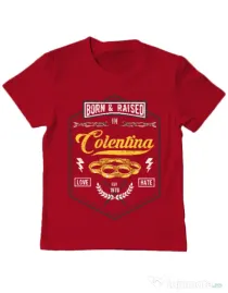 Tricou ADLER copil Colentina Rosu