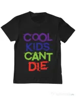 Tricou ADLER copil Cool kids Negru