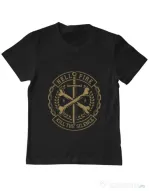 Tricou ADLER copil Cross Bones Negru