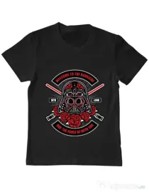 Tricou ADLER copil Darth Vader Sugar Skull Negru