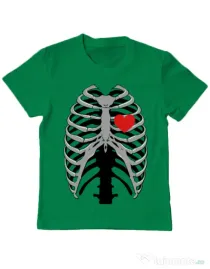 Tricou ADLER copil Dead lover Verde mediu