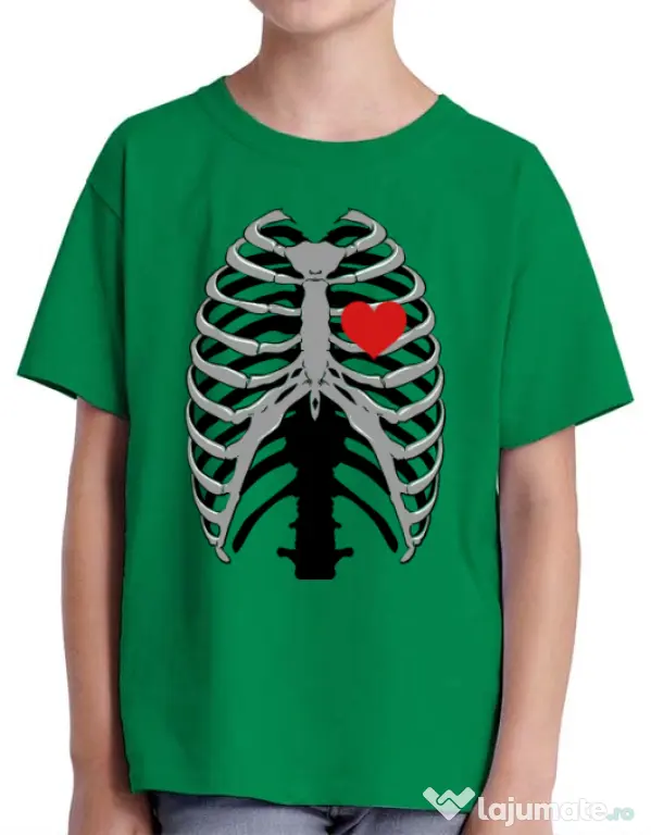 Tricou ADLER copil Dead lover Verde mediu
