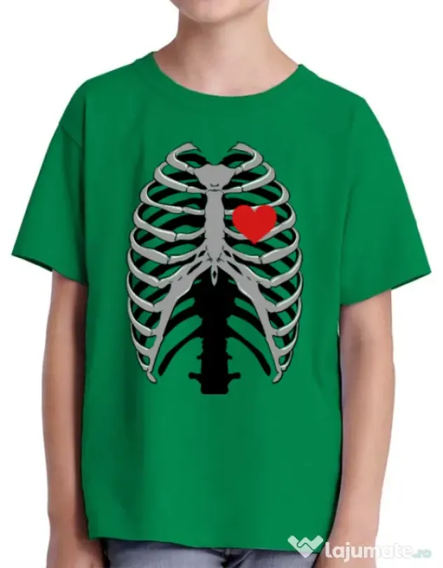 Tricou ADLER copil Dead lover Verde mediu