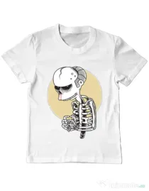 Tricou ADLER copil Death of Grandfather Alb