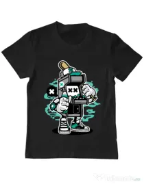 Tricou ADLER copil Game On 2 Negru