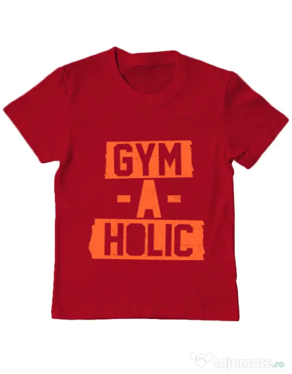 Tricou ADLER copil Gymaholic Rosu