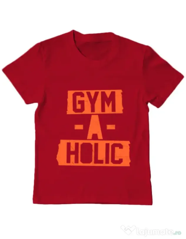 Tricou ADLER copil Gymaholic Rosu