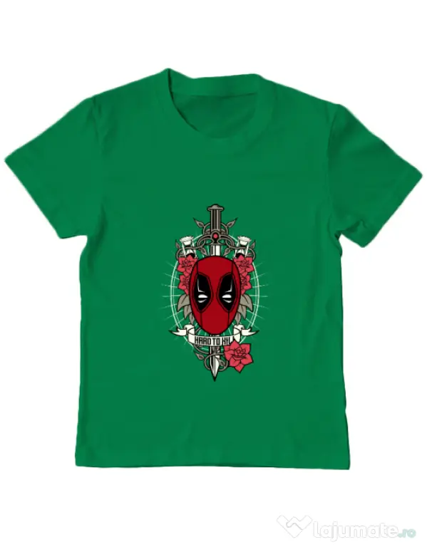 Tricou ADLER copil Hard To Kill Verde mediu