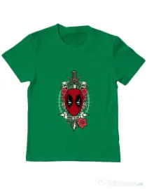 Tricou ADLER copil Hard To Kill Verde mediu