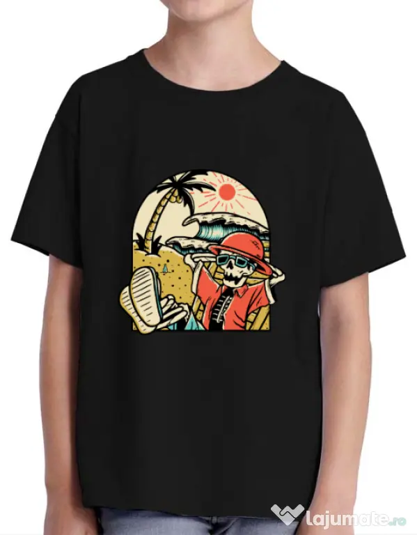 Tricou ADLER copil Have a Break Negru