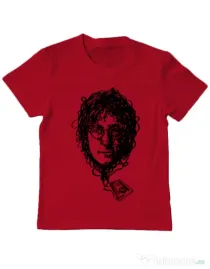 Tricou ADLER copil Imagine Cassette Rosu