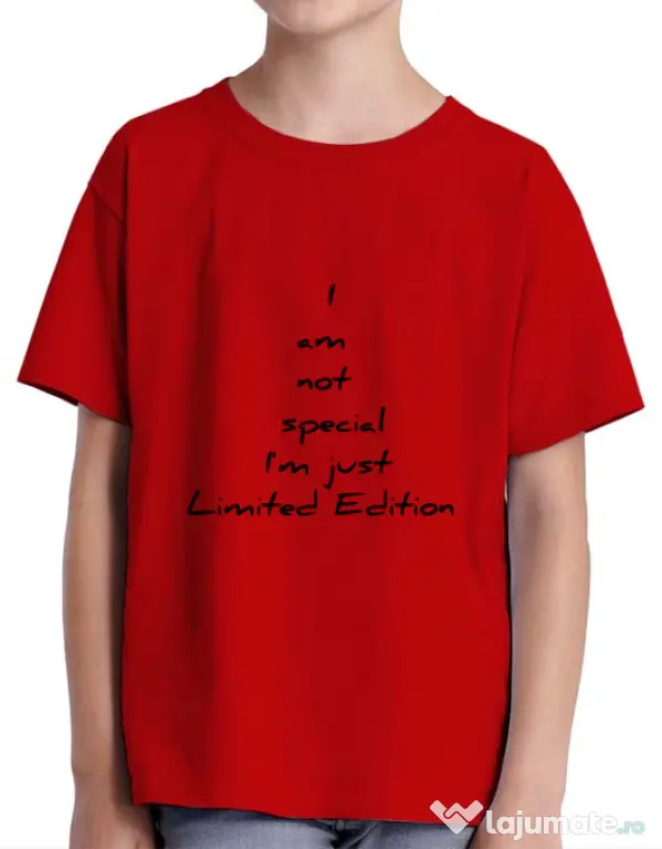 Tricou ADLER copil Limited edition 2 Rosu