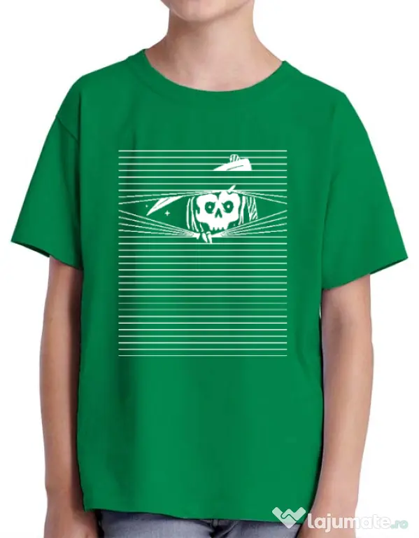 Tricou ADLER copil Lurk Verde mediu