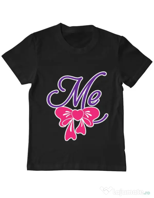 Tricou ADLER copil Me Negru