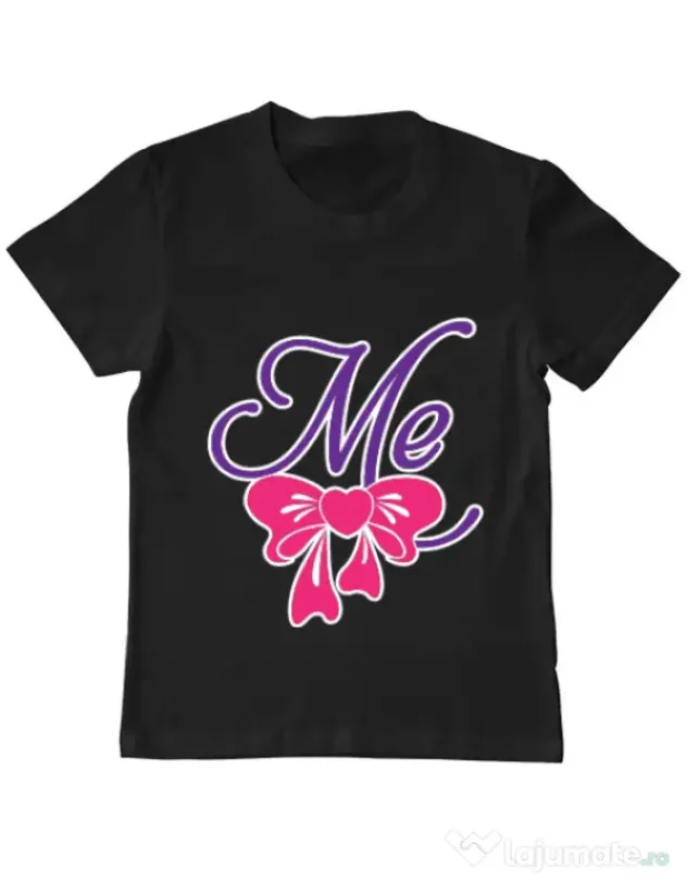 Tricou ADLER copil Me Negru
