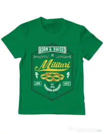 Tricou ADLER copil Militari Verde mediu