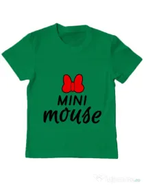 Tricou ADLER copil Mini mouse Verde mediu