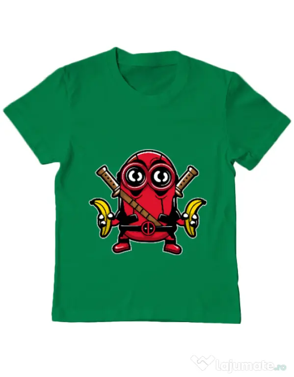 Tricou ADLER copil Minionpool Verde mediu